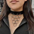 Choker Tejido Argollas