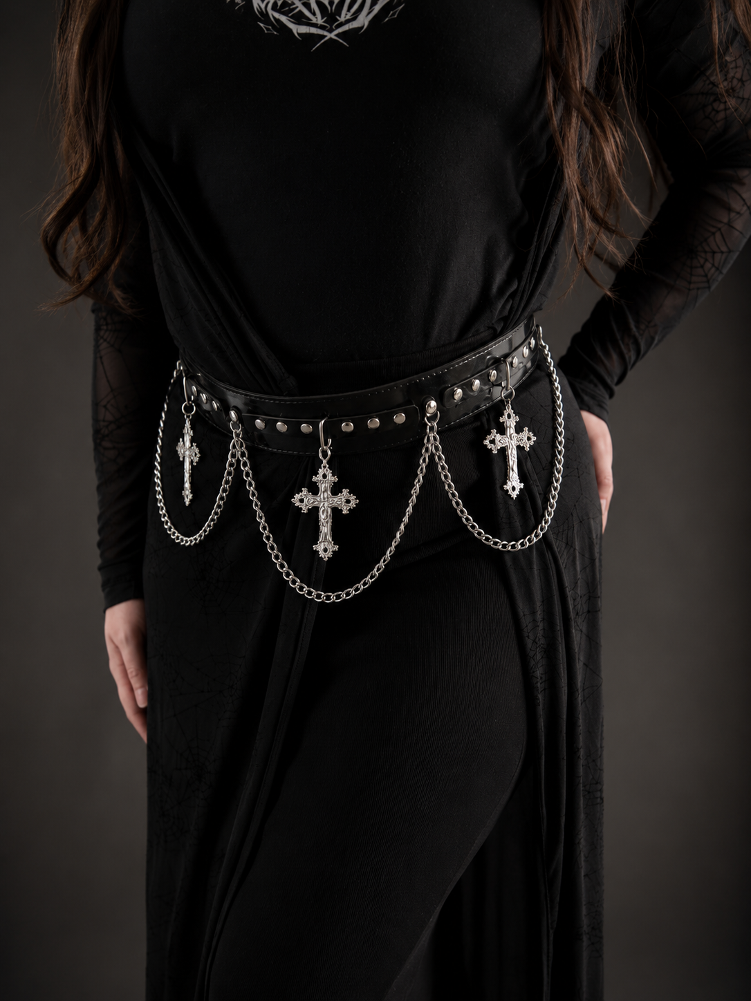 Cinturón Cadenas y Cruces
