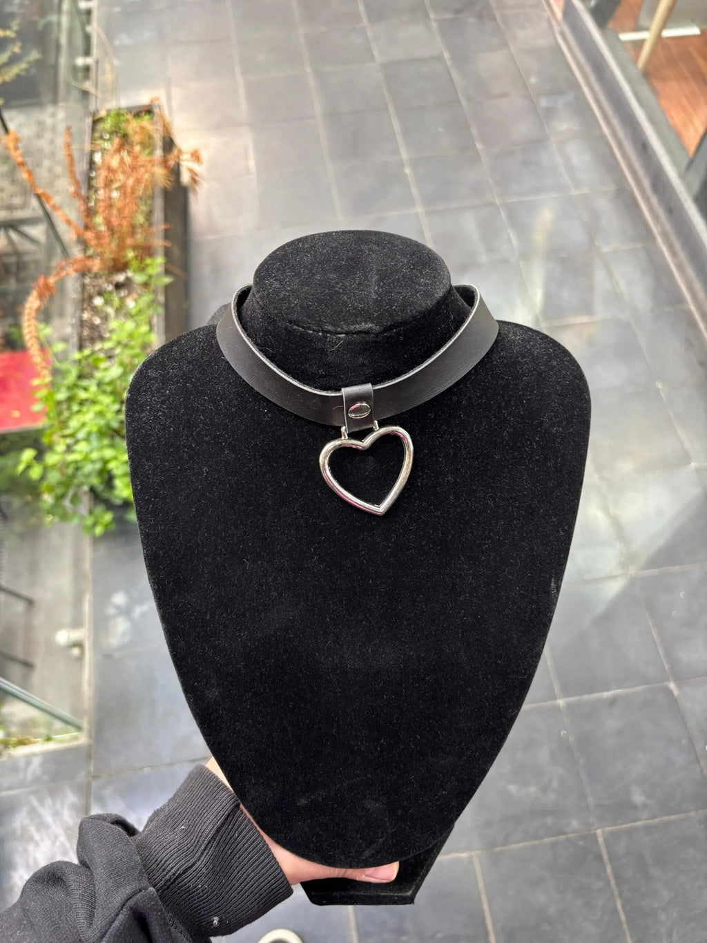 Choker de Corazón Colgante