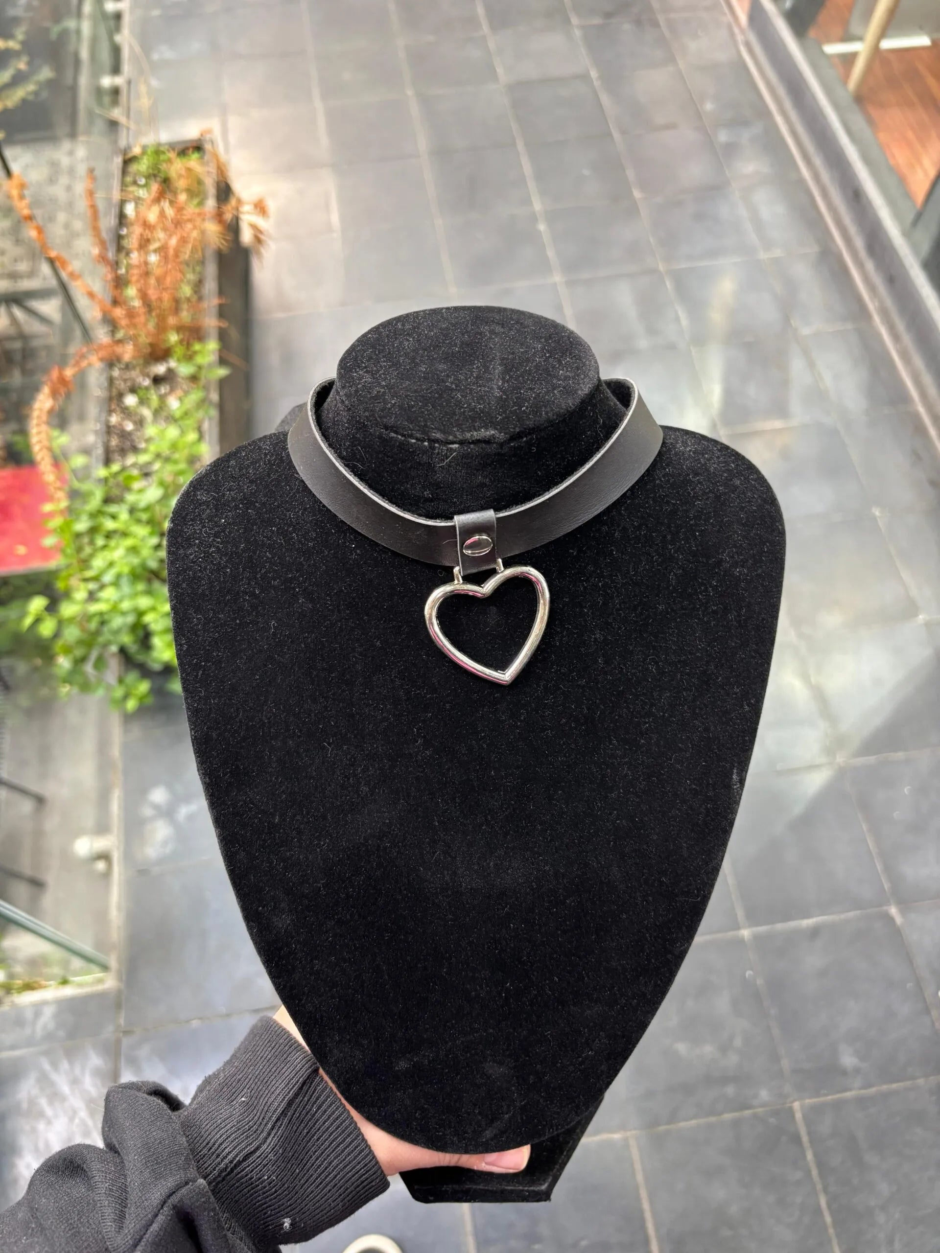 Choker de Corazón Colgante