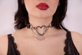 Choker Heart Black