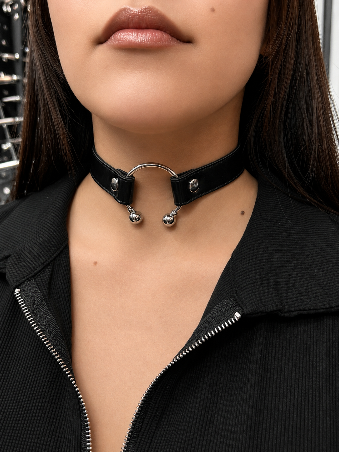 Choker Simple Piercing