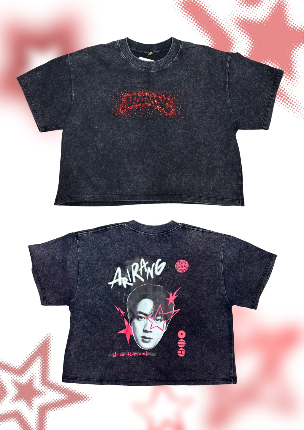 Arirang 2 bts hotfix/estampado doble