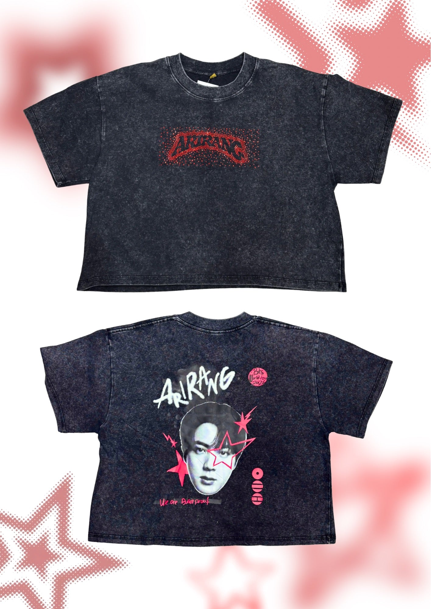 Arirang 2 bts hotfix/estampado doble