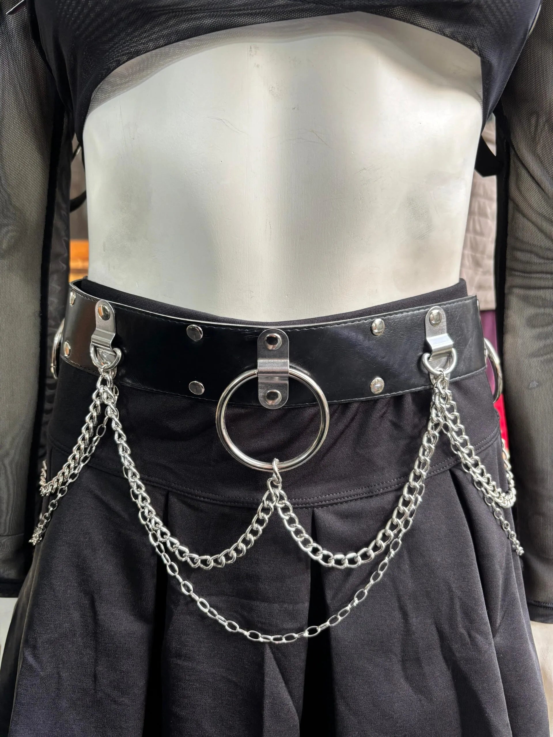 Cinturón Cadenas y Argollas
